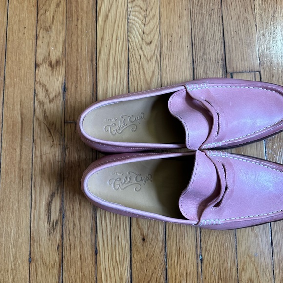 Sperry Gold Cup Exeter Men’s Loafer. Size US 10 M - Pink/Salmon main image 6